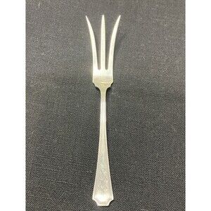 Antique C1910 Durgin FAIRFAX Sterling Silver 5" Lemon Seafood Fork Mono M M S